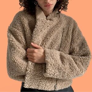 French Connection Sherpa Moto Jacket